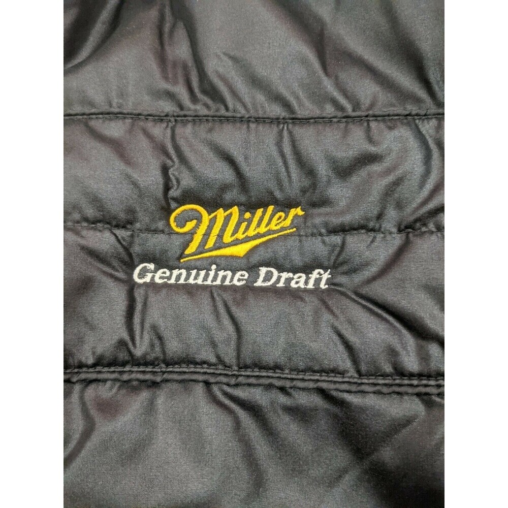 Horizon Miller Genuine Draft Jacket Mens M Black Vintage Moto Bomber Made in USA - Picture 2 of 4